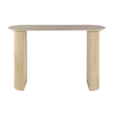 Kaptafels - Archon Moderne Kaptafel Keramiek Travertin 120 cm - Dimehouse