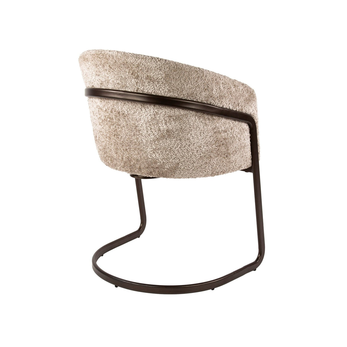 Eetkamerstoelen - Set van 2 eetkamerstoelen Reno Alura zand - Dimehouse