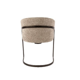 Eetkamerstoelen - Set van 2 eetkamerstoelen Reno Hoven zand stof - Dimehouse