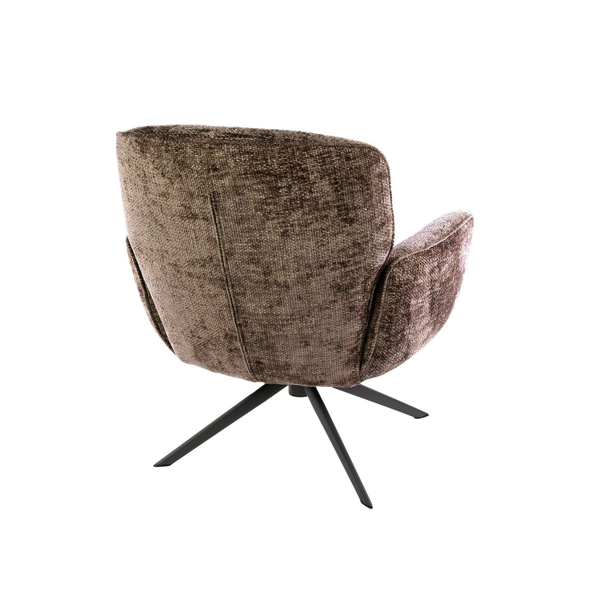 Fauteuils - Savona draaibare fauteuil Hoven Rich Stof Champagne - Dimehouse