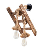 Wandlampen - Wandlamp Naturel Beukenhout Fjord - Dimehouse