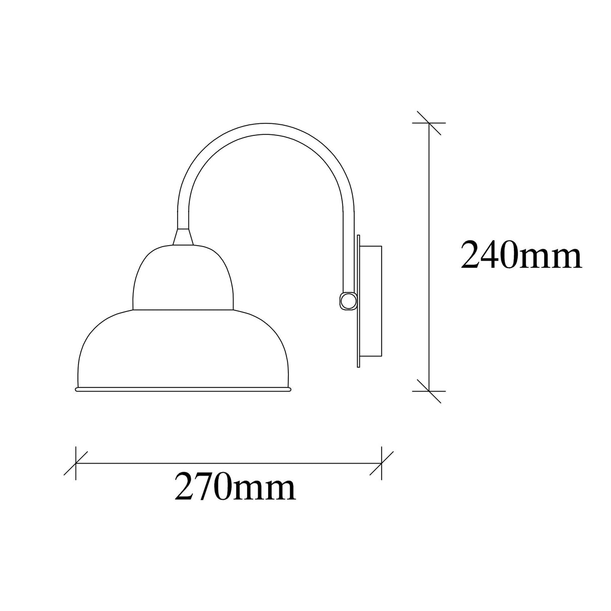 Wandlampen - Wandlamp Goud Metaal Allure - Dimehouse
