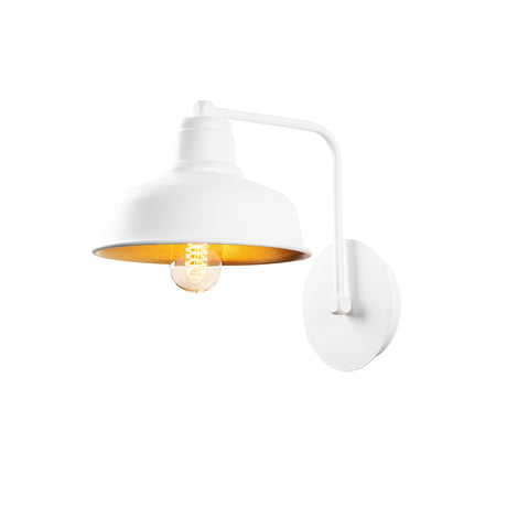 Wandlampen - Wandlamp Wit Metaal Allure - Dimehouse
