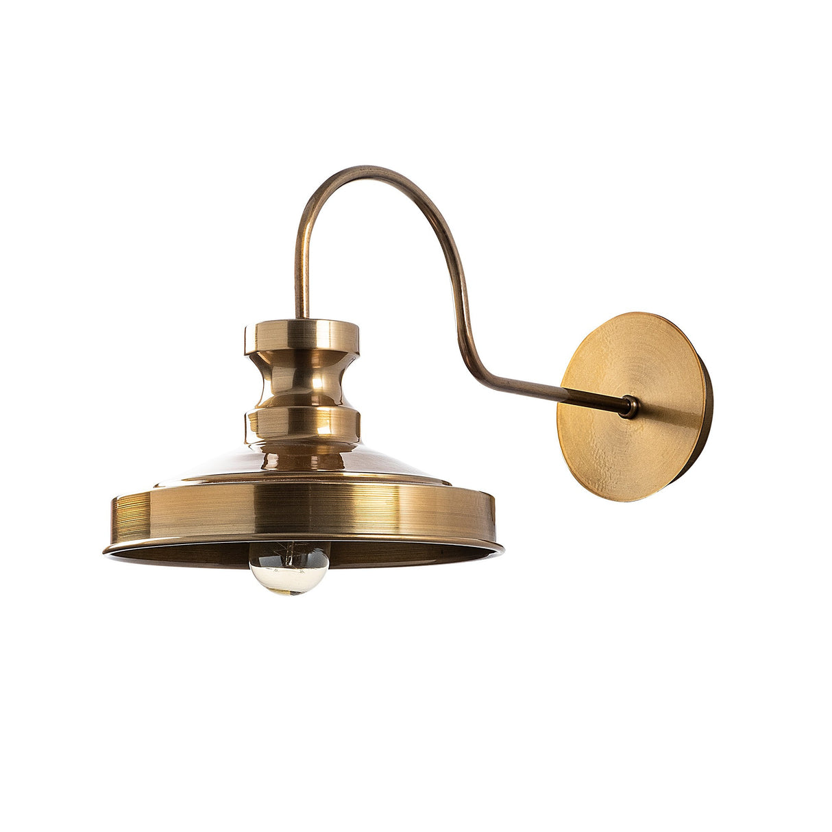 Wandlampen - Wandlamp 1 - lichts Goud Metaal Allure - Dimehouse