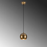 Hanglampen - Hanglamp Goud Metaal Allure - Dimehouse
