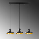Hanglampen - Hanglamp Zwart Metaal Allure - Dimehouse