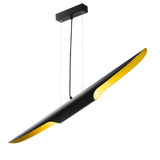 Hanglampen - Hanglamp Zwart Metaal Lyra - Dimehouse