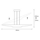 Hanglampen - Hanglamp Zwart Metaal Lyra - Dimehouse