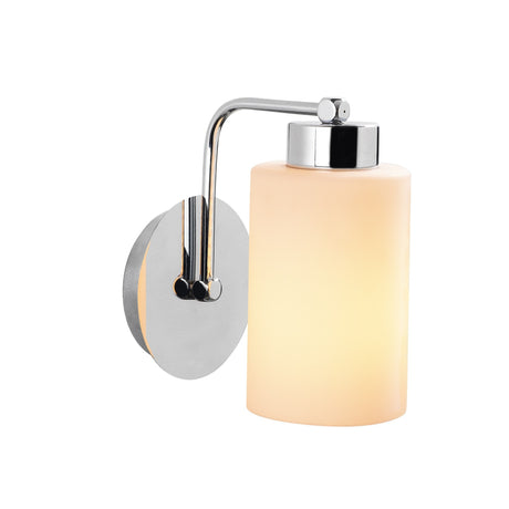 Wandlampen - Wandlamp Wit Zilver Metaal Oasis - Dimehouse