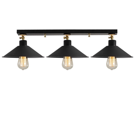 Hanglampen - Hanglamp 3 - lichts Zwart Metaal Allure - Dimehouse