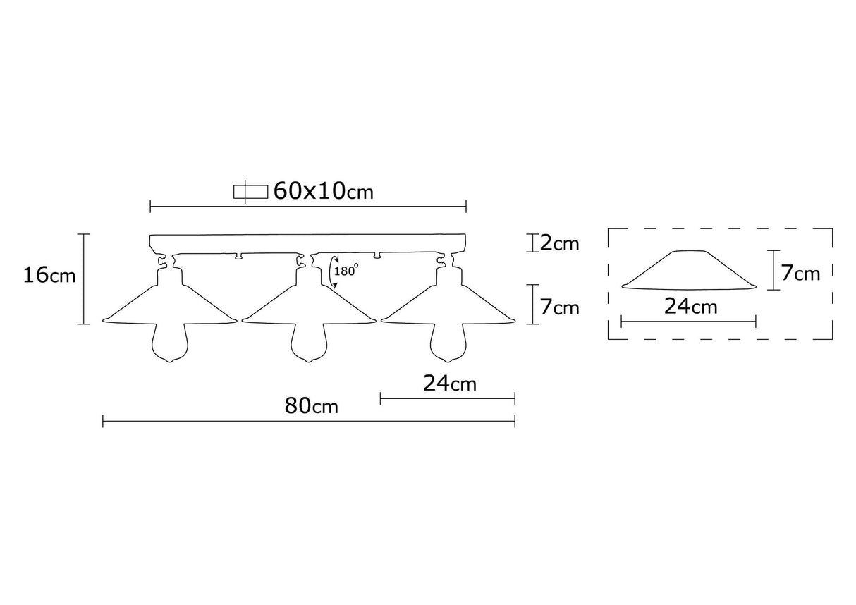 Hanglampen - Hanglamp 3 - lichts Zwart Metaal Allure - Dimehouse