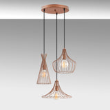 Hanglampen - Hanglamp Koperkleurig Metaal Evermere - Dimehouse
