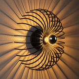 Wandlampen - Wandlamp Zwart Metaal Poise - Dimehouse