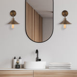 Wandlampen - Wandlamp Bronskleurig Metaal Allure - Dimehouse
