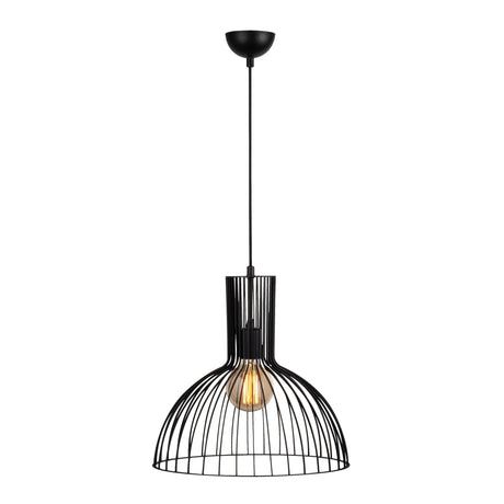 Hanglampen - Hanglamp 1 - lichts Zwart Metaal Quartz - Dimehouse