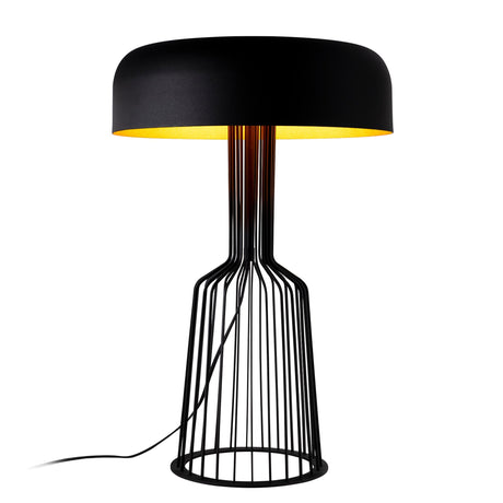Tafellampen - Tafellamp Zwart Goud Metaal Quartz - Dimehouse