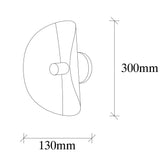 Wandlampen - Wandlamp Goud Metaal Echelon - Dimehouse