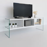 TV Meubels - TV Meubel Coral Wit Melamine 120x45x35 cm - Dimehouse
