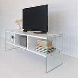 TV Meubels - TV Meubel Coral Wit Melamine 120x45x35 cm - Dimehouse