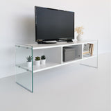 TV Meubels - TV Meubel Coral Wit Melamine 120x45x35 cm - Dimehouse