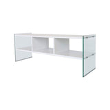 TV Meubels - TV Meubel Coral Wit Melamine 120x45x35 cm - Dimehouse
