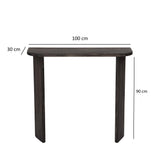 Kaptafels - Kaptafel Ikigai Antraciet Hout - Dimehouse
