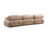 Banken - Modulaire bank 3 - zits Bubble velvet beige - Dimehouse