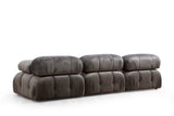 Banken - Modulaire bank 3 - zits Bubble velvet grijs - Dimehouse