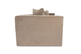 Banken - Modulaire XXL 3 - zits bank Sora 325 cm breed in Cappucino linnen - Dimehouse