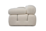 Banken - Modulaire bank 3 - zits Bubble bouclé wit - Dimehouse