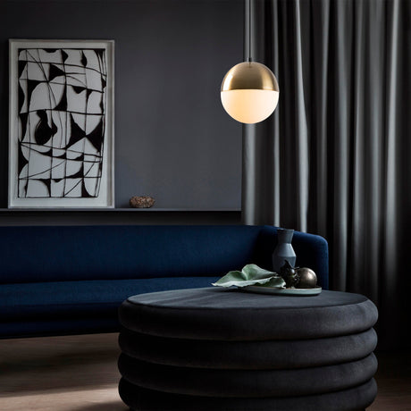 Hanglampen - Hanglamp 1 - lichts Wit Glas Regal - Dimehouse