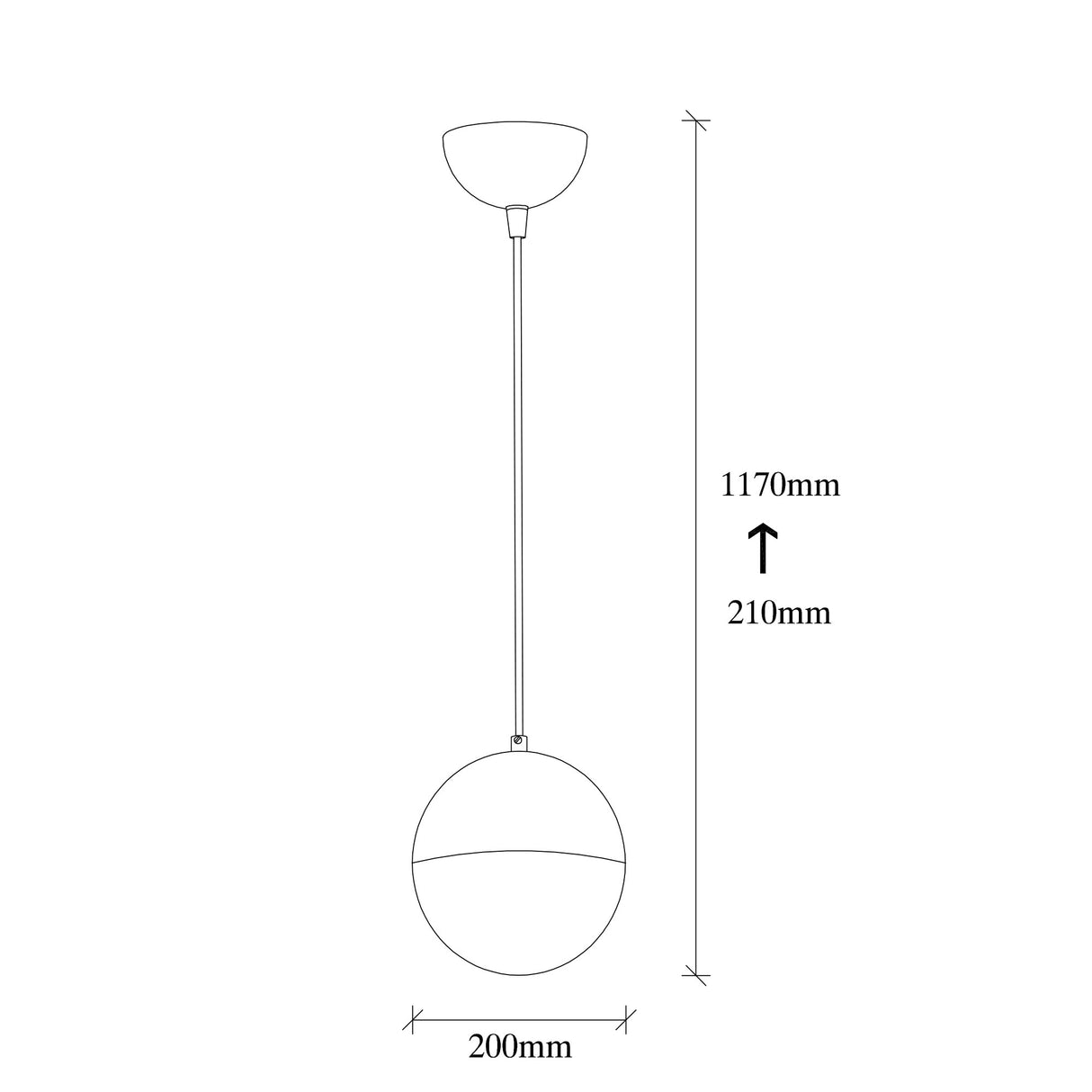 Hanglampen - Hanglamp 1 - lichts Wit Glas Regal - Dimehouse