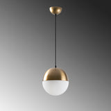 Hanglampen - Hanglamp 1 - lichts Wit Glas Regal - Dimehouse