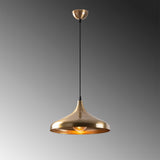 Hanglampen - Hanglamp Bronskleurig Metaal Eclipse - Dimehouse