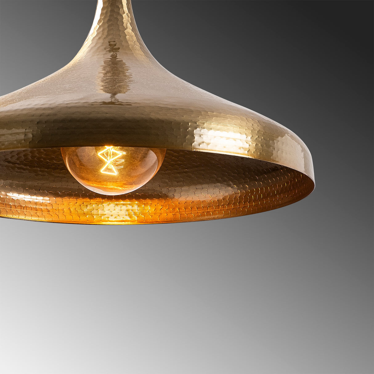 Hanglampen - Hanglamp Bronskleurig Metaal Eclipse - Dimehouse