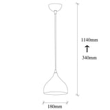 Hanglampen - Hanglamp Rond Bronskleurig Metaal Eclipse - Dimehouse