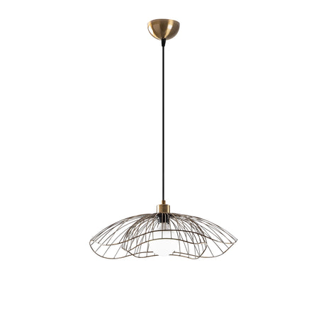 Hanglampen - Hanglamp Bronskleurig Metaal Twilight - Dimehouse