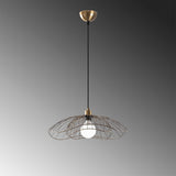 Hanglampen - Hanglamp Bronskleurig Metaal Twilight - Dimehouse