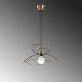 Hanglampen - Hanglamp Bronskleurig Metaal Twilight - Dimehouse