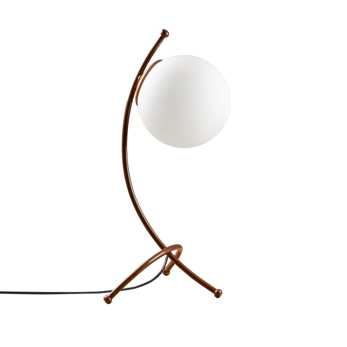 Tafellampen - Tafellamp Wit Glas Nightstrike - Dimehouse