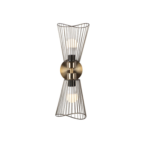 Wandlampen - Wandlamp Bronskleurig Metaal Void - Dimehouse