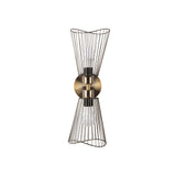 Wandlampen - Wandlamp Bronskleurig Metaal Void - Dimehouse