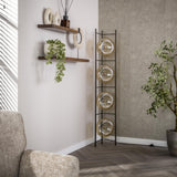 Vloerlampen - Vloerlamp Sola 4 - lichts Amber Glas 168 cm - Dimehouse