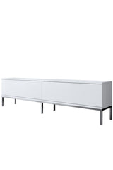 Meubelsets - Meubelset Wit Lord - Salontafel + TV Meubel + Dressoir - Zilver Frame - Dimehouse