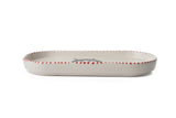 KAHSER14-MARINE Weiß Blau Rot 100 % KERAMIK 6 cm breit
