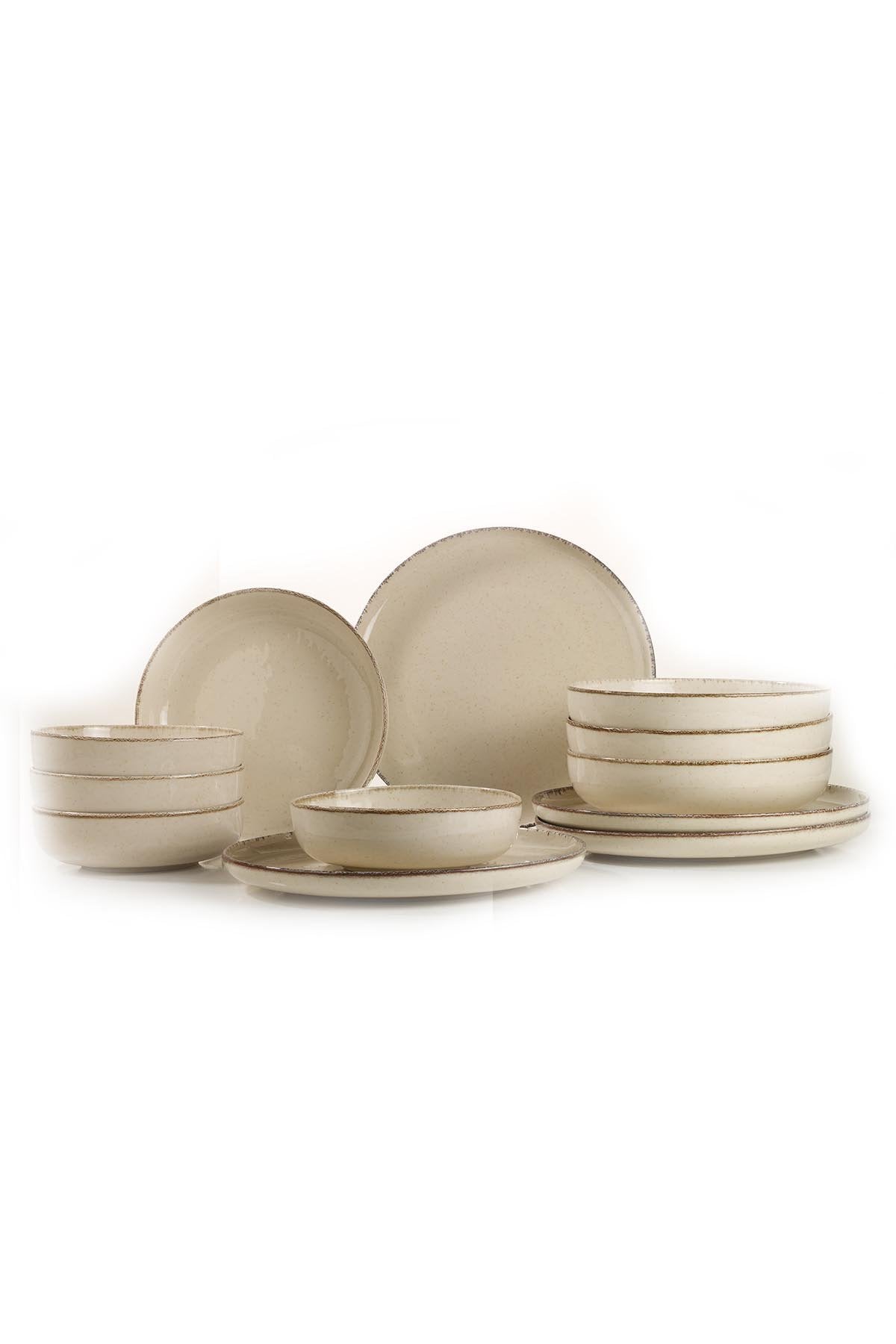 MOD12Y1730P02 Creme 100 % PORZELLAN 24 cm breit