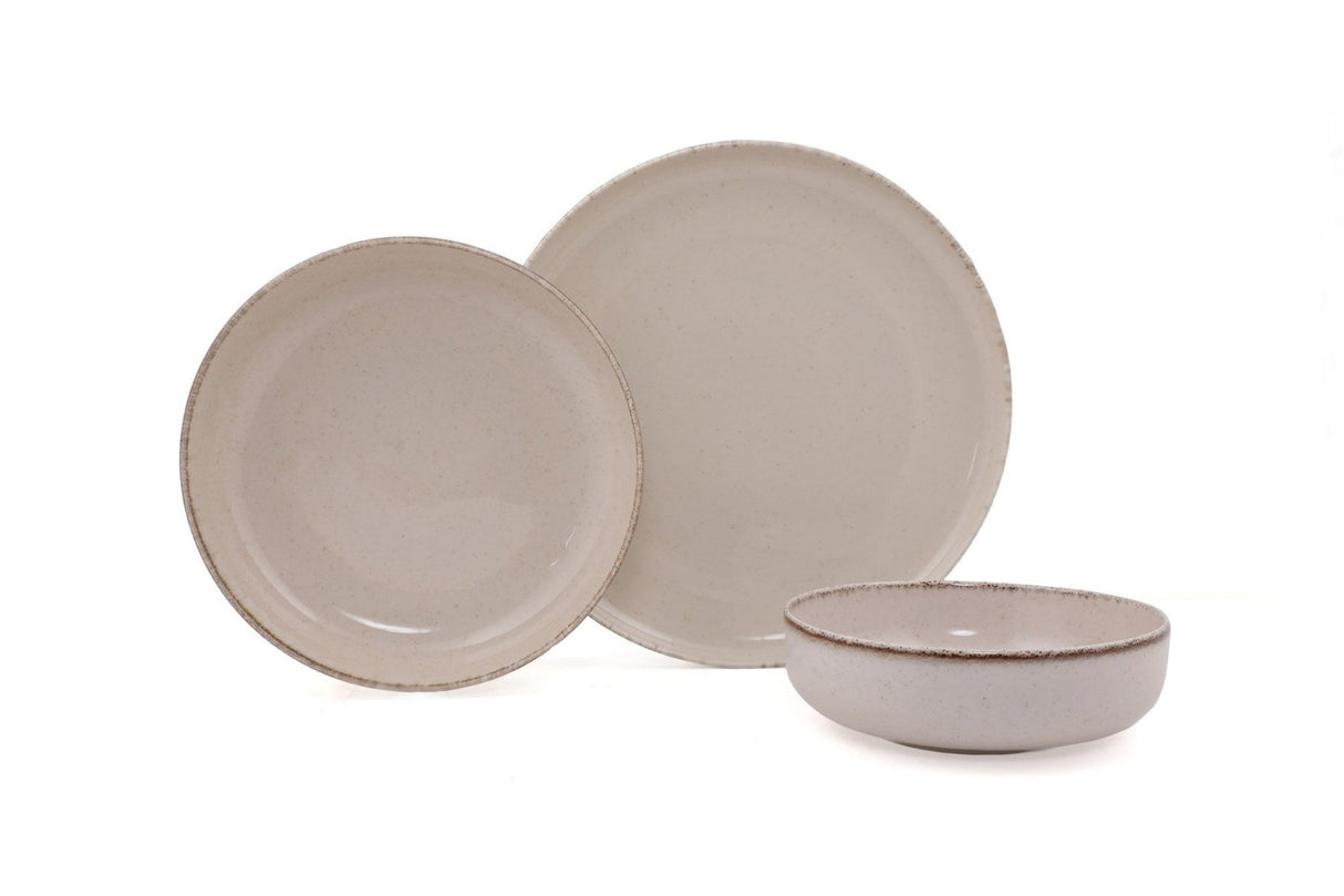 MOD12Y1730P02 Creme 100 % PORZELLAN 24 cm breit