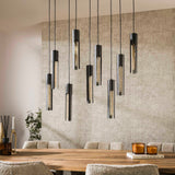 Hanglampen - Hanglamp Judy 9 - lichts zwart - Dimehouse