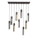 Hanglampen - Hanglamp Judy 9 - lichts zwart - Dimehouse