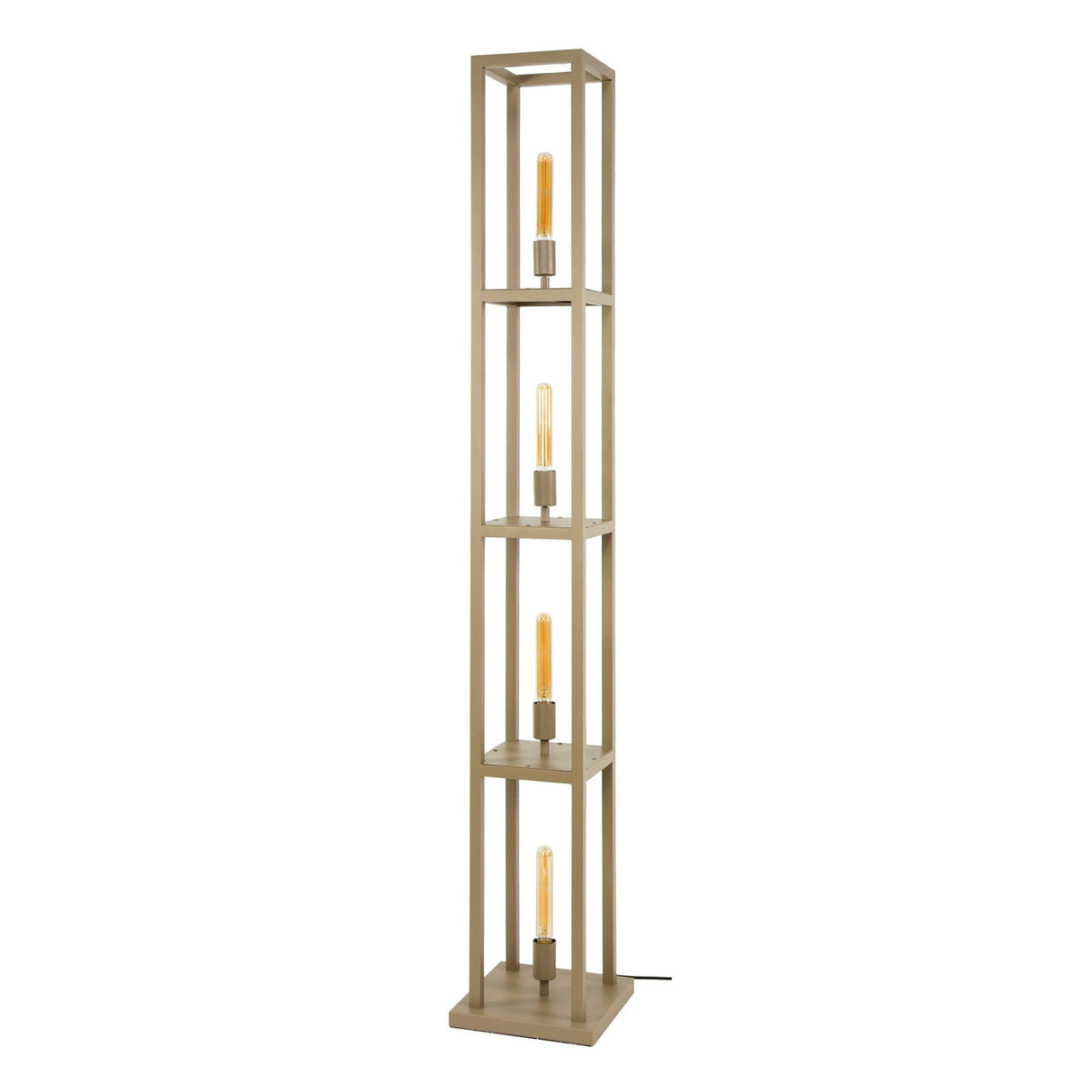 Vloerlampen - Design vloerlamp Ardon 4 - lichts Beige 160 cm - Dimehouse